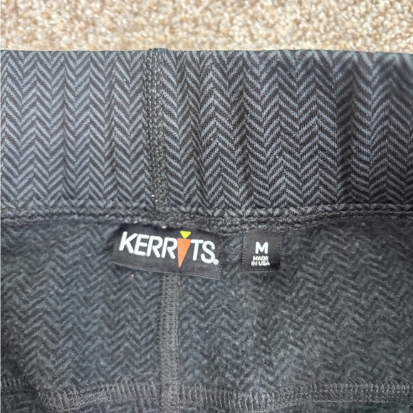 Kerrits Tight Legging Sz Medium Equestrian Fleece Lite Riding Houndstooth - Picture 7 of 10